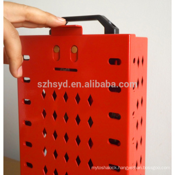 Wall mounted and portable multiple holes lock box with CE marked